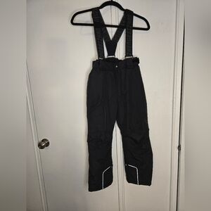 Kids Black Overalls